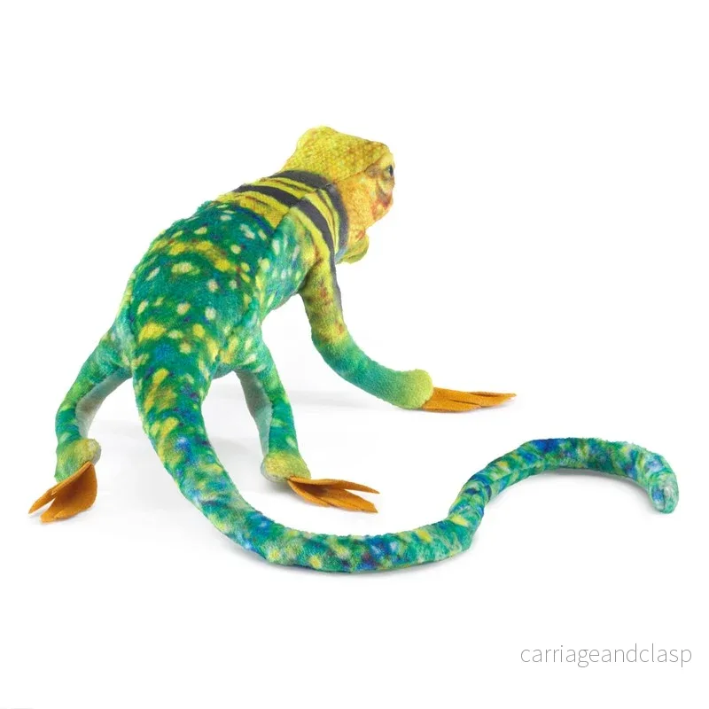 Folkmanis® Puppets - Mini Lizard, Collared (Halsbandsleguan) - Bild 3
