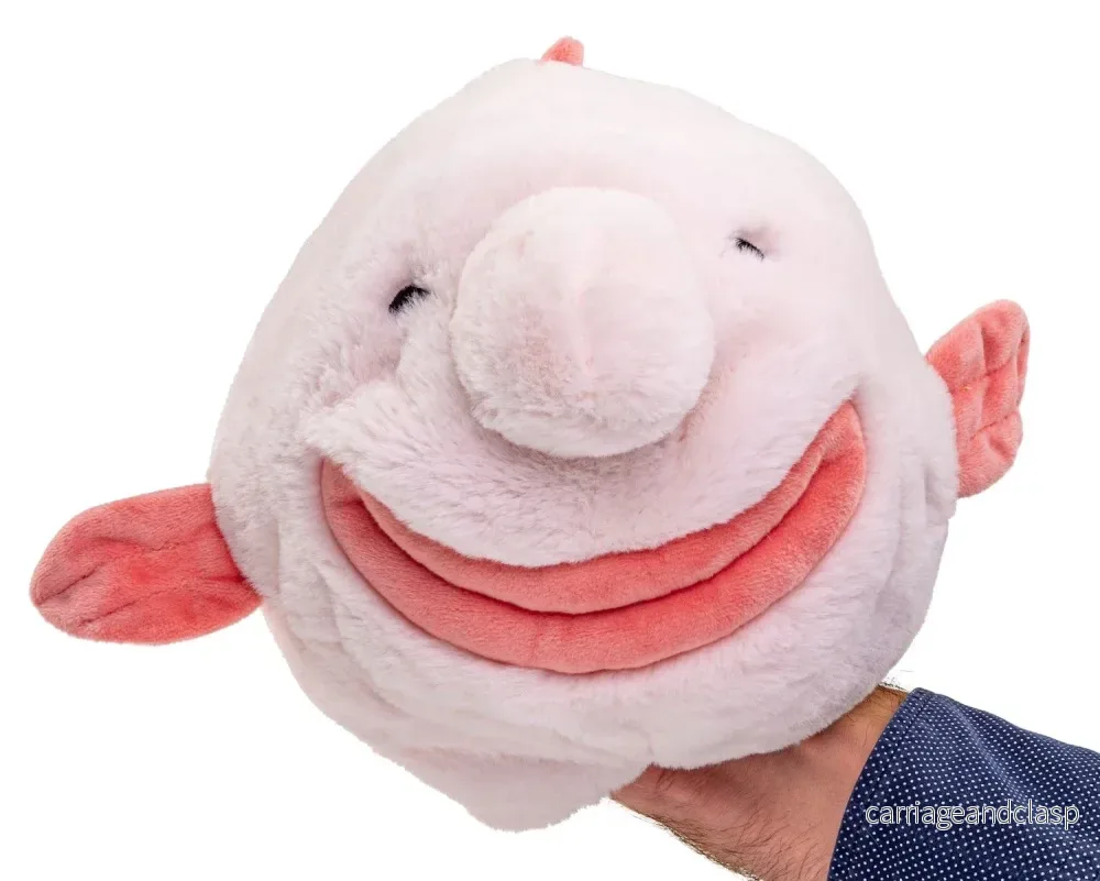 Uni Toys - Blobfisk (Vändbar) Gosedjur - Bild 3