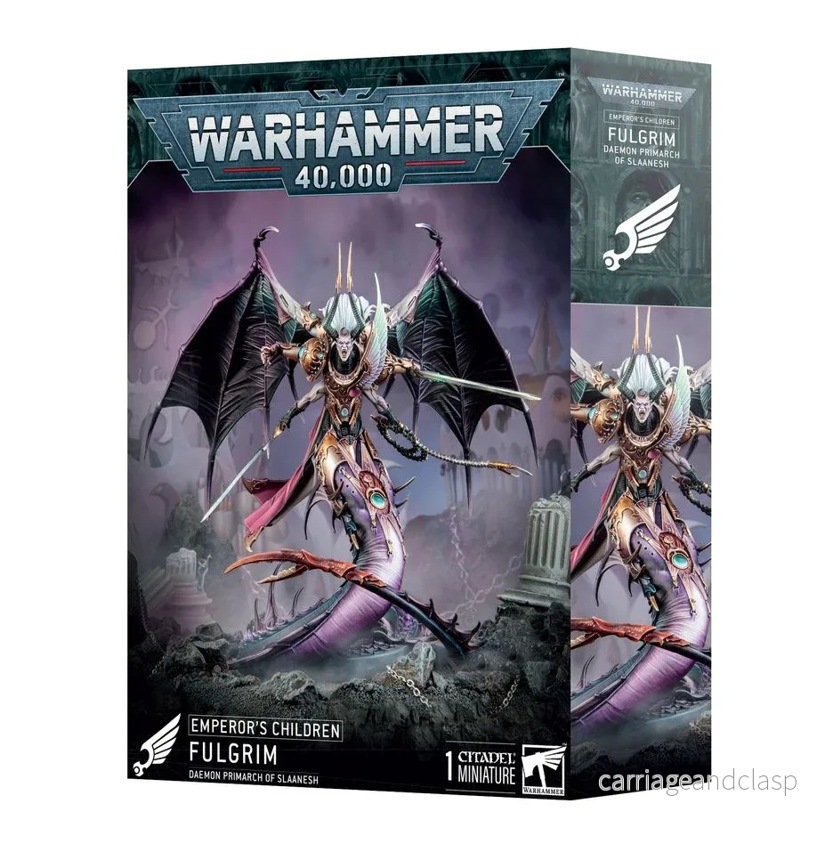 Warhammer: 40,000 - Emperor's Children - Fulgrim, Daemon Primarch of Slaanesh