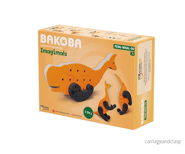 BAKOBA Peng-Whal-Oo – byggsats i mjukt skum
