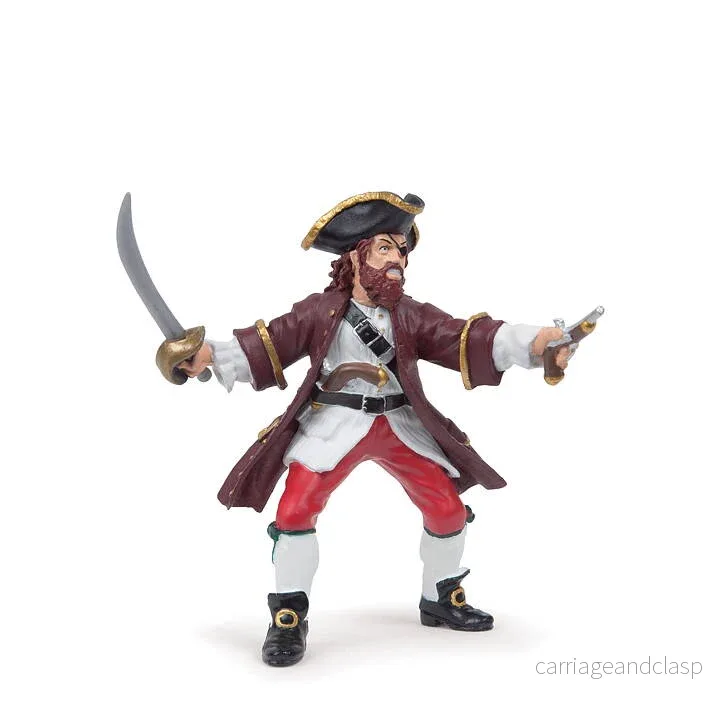 Papo - Pirat Barbarossa Röd