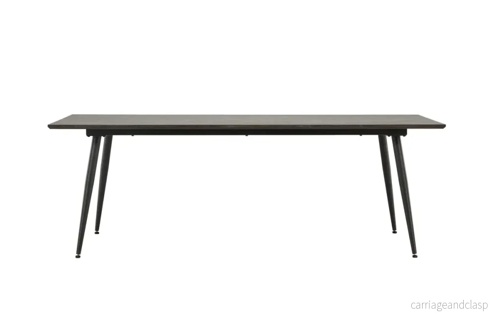 Keholmen Rektangulära Matbord 220 x 100 Brun - Bild 2