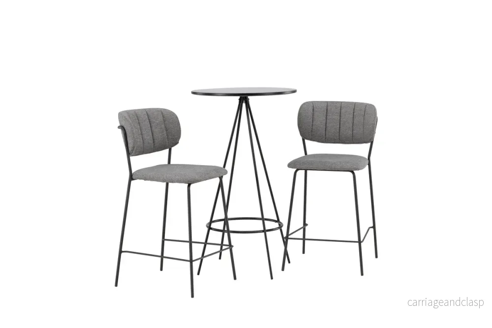 Bell & Bistro Barstolar + Barbord Svart - Bild 3