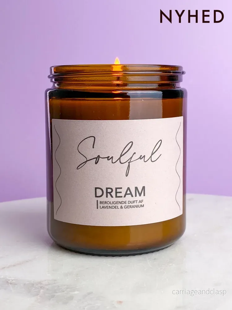 Aromaterapiljus av soja "DREAM" | Doftljus
