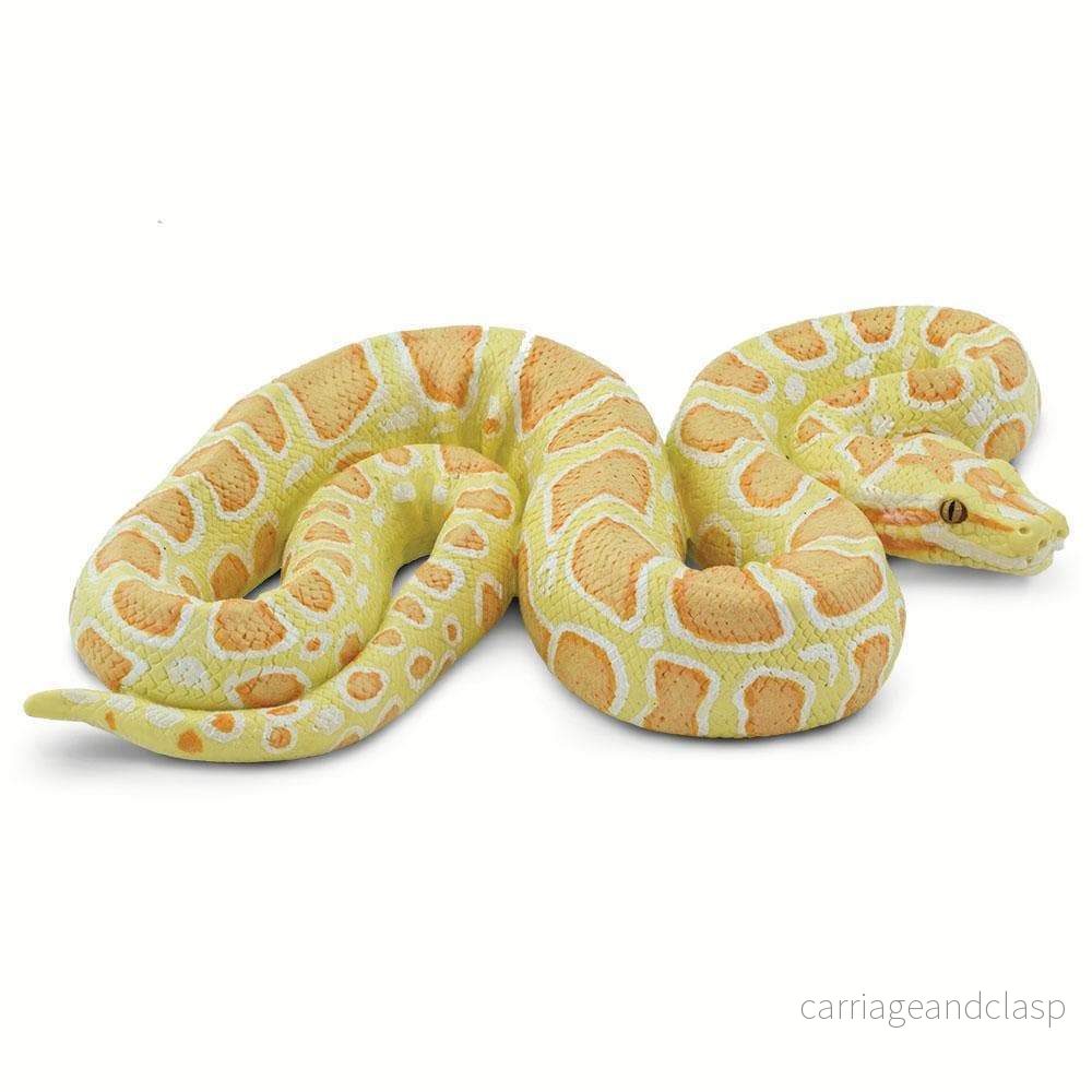 Safari Ltd – Burmesisk pyton Albino (stor modell) Safari Ltd – Burmesisk pyton Albino (stor modell)