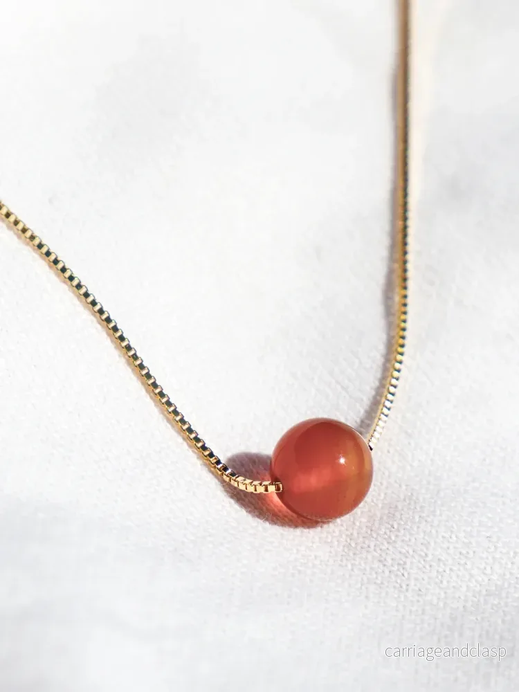 Akvamarin – Petite Heart – Guld