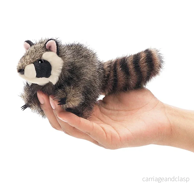 Folkmanis® Puppets - Mini Tvättbjörn Fingerdocka