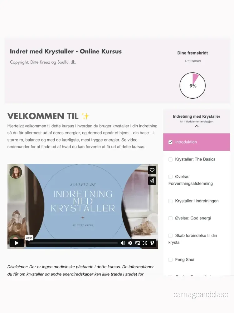 Dekorera med kristaller - Onlinekurs - Bild 3