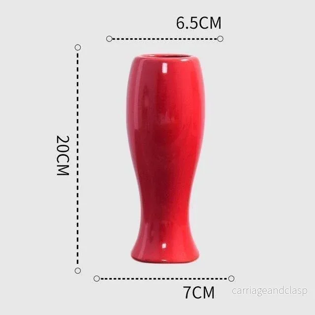 Scarlet Elegance Curve Vas | Veska