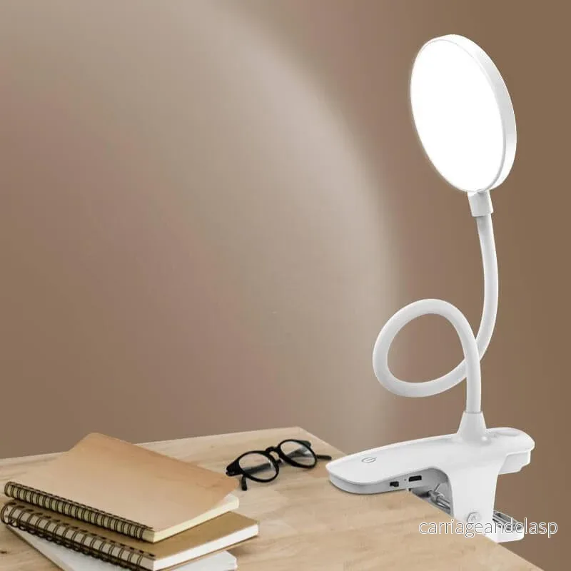 Enkel LED Klämmbordslampa uppladdningsbar Ögonskydd Nattlampa | Veska Enkel LED Klämmbordslampa uppladdningsbar Ögonskydd Nattlampa | Veska