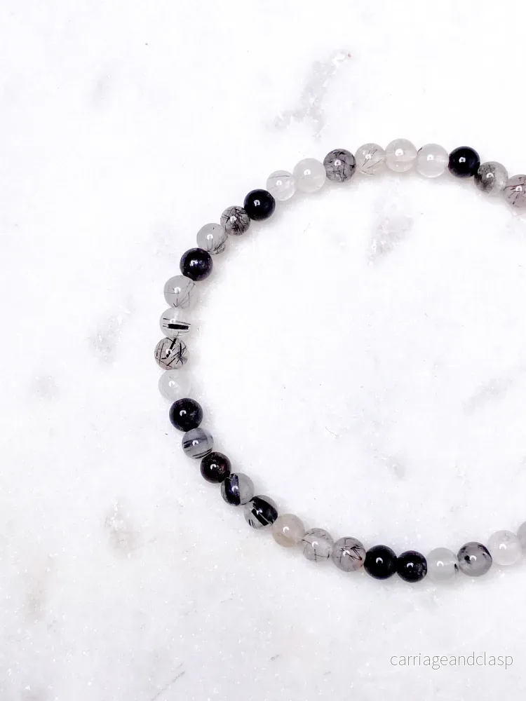 Turmalin Quartz Armband