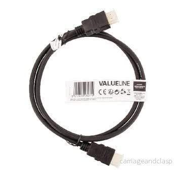 alarmsystemexpert Höghastighets HDMI-kabel 1,00 m