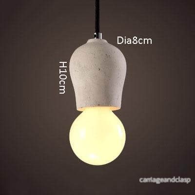Loft Design Kreativ Elegant Liten Pendellampa | Veska