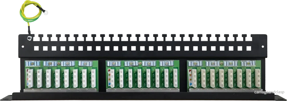 Pulsar RP-F24V6, Patchpanel 24 portar FTP Cat6 - Bild 3