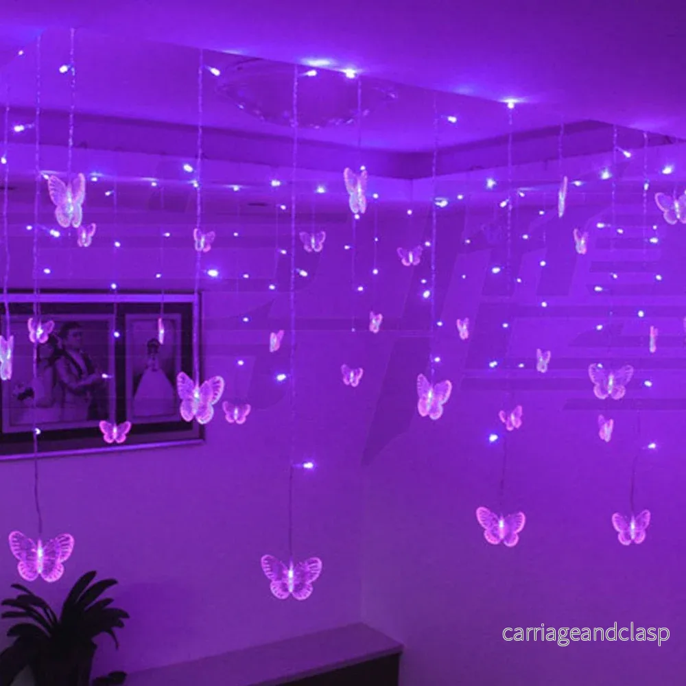 Butterfly LED Gardin Lampor | Veska - Bild 3