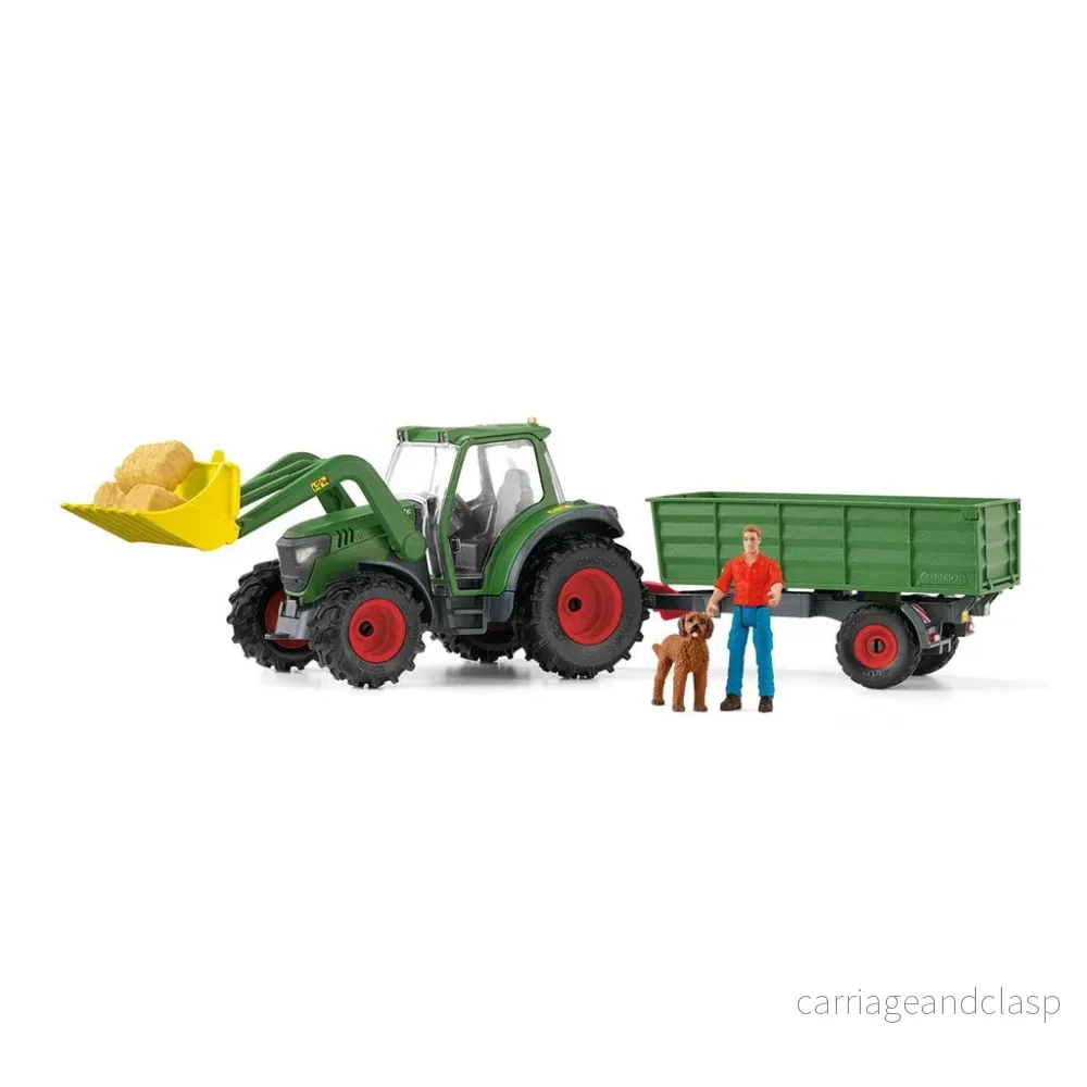 Schleich – Traktor med släp Schleich – Traktor med släp