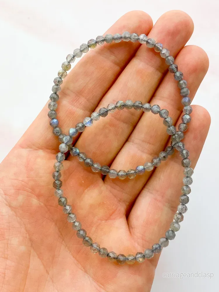 Labradorite armband (fasett) - Bild 2