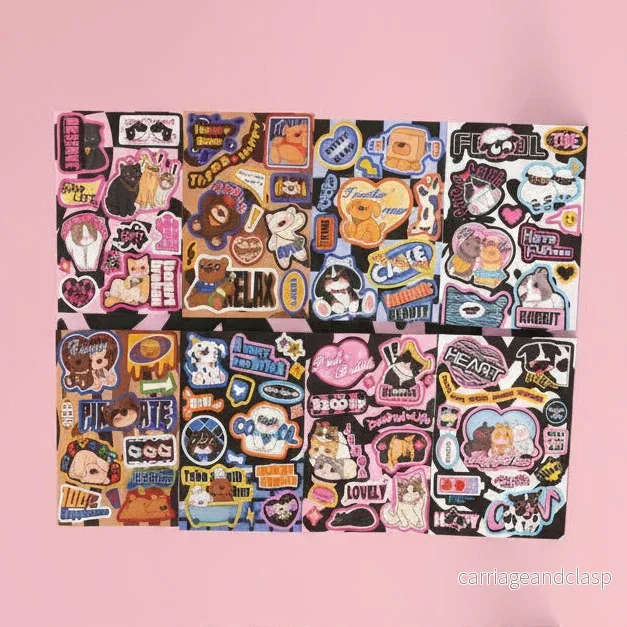 Stickerset Coola Djur Stickerset Coola Djur