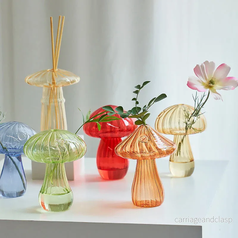 Mini Svamp Knopp Vaser | Veska - Bild 2