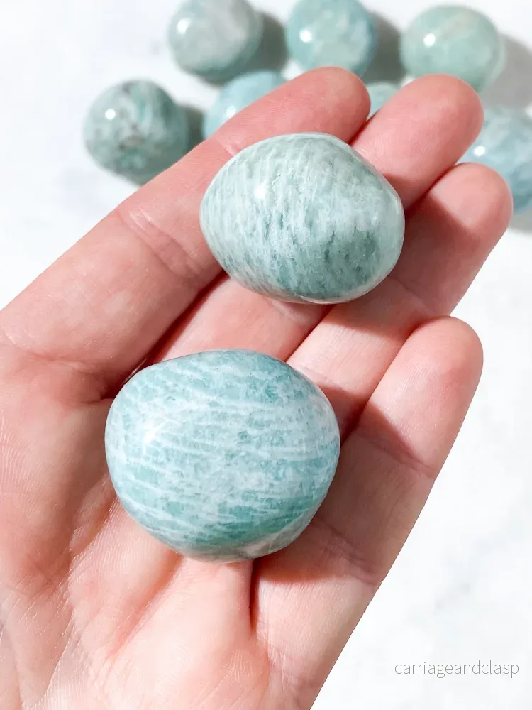 Amazonite polerad - Bild 2