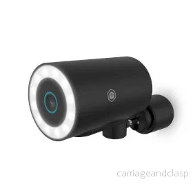 Nedis Wi-Fi Smartlife 8Mp 4K IP-kamera för utomhusbruk med spotlight, fast strömförsörjning