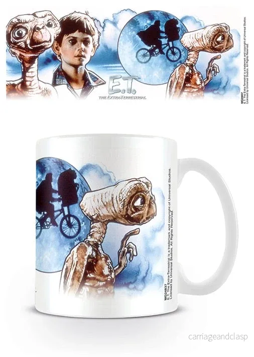 E.T. the Extra-Terrestrial - ET & Elliott Illustration Mugg - Pyramid - Bild 2