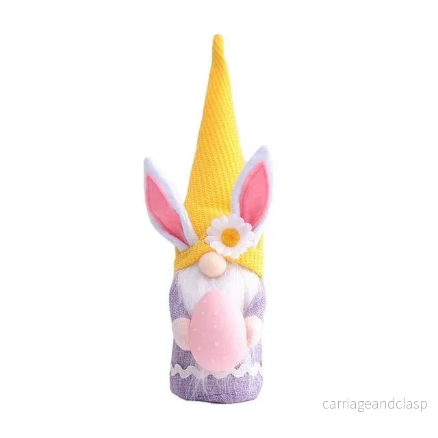 Svensk Tomte Påskkanin Gnome | Veska - Bild 2