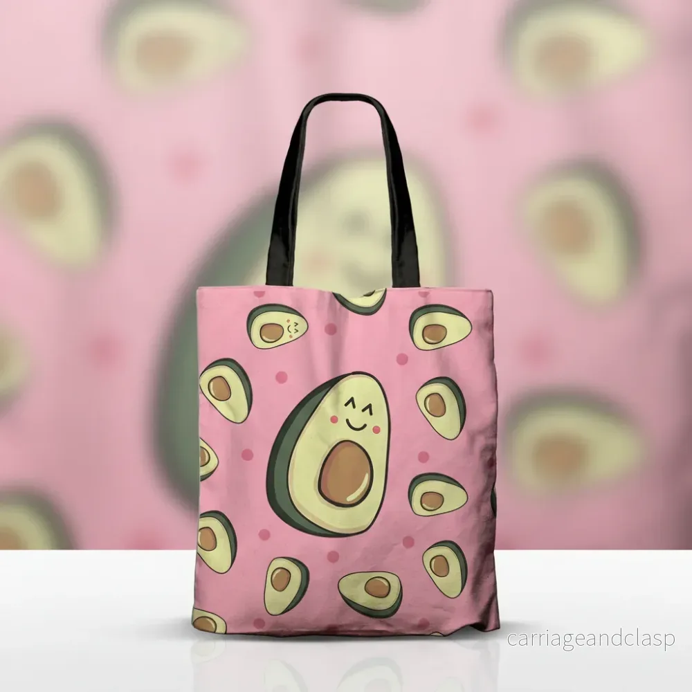 Oh My POP! Rosa Shoppingväska Avocado