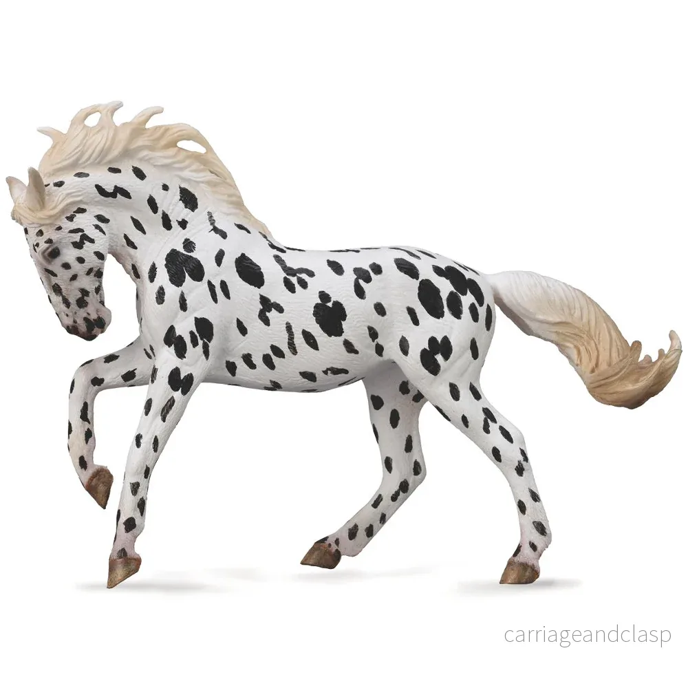 CollectA – Knabstrupper sto (svart tigrerad)