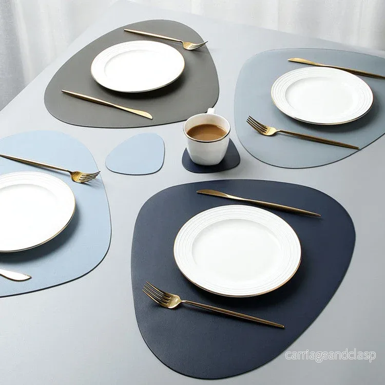 10 Färger Triangulär Placemat Set | Veska - Bild 3