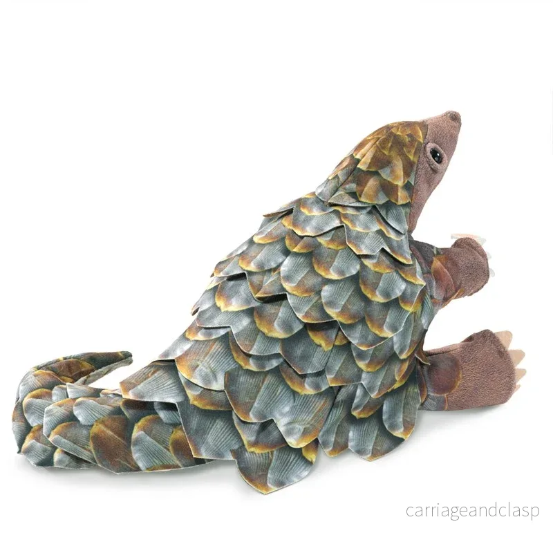 Folkmanis® Puppets - Myrkott (Pangolin) Handdocka - Bild 2