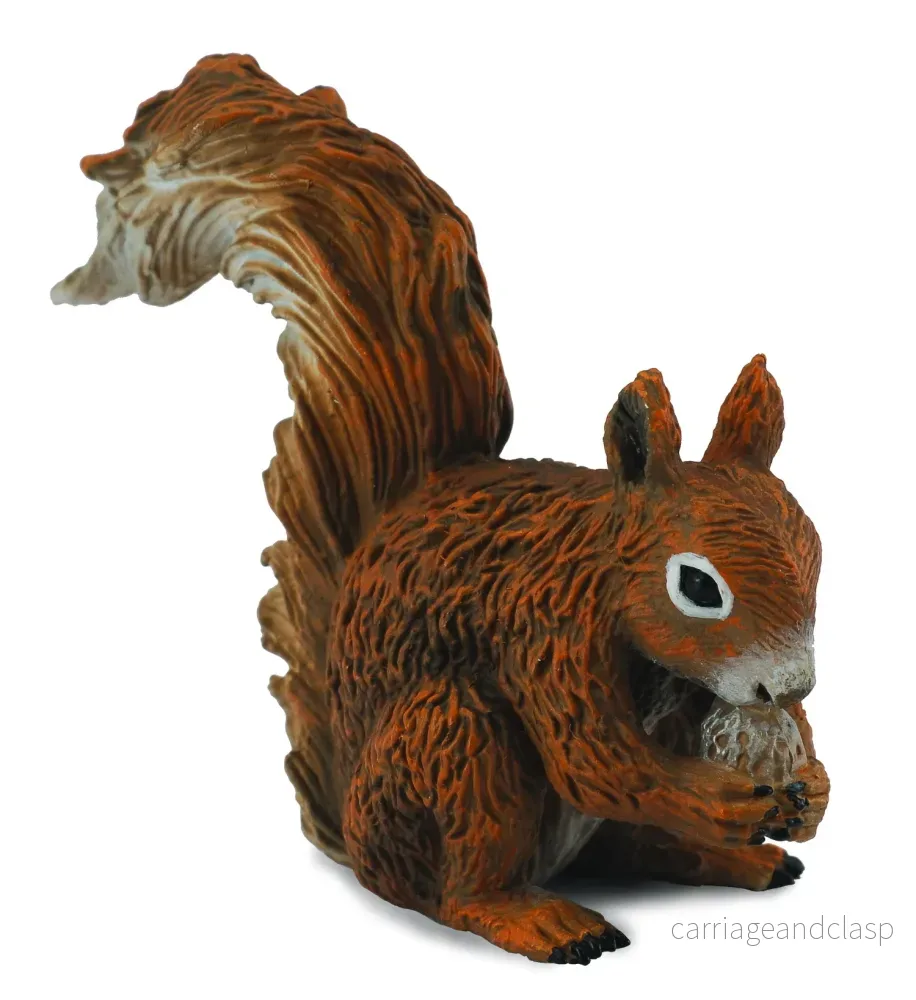 CollectA - Röd ekorre - äter