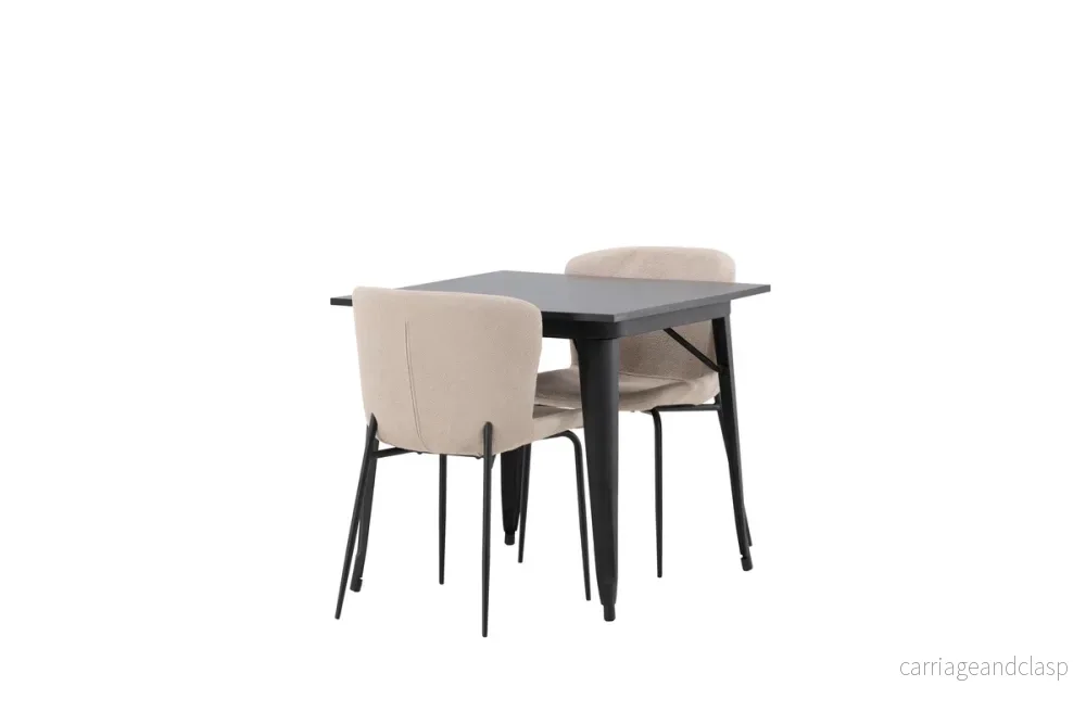 Tempe & Modesto Matgrupp Svart/Beige - Bild 3