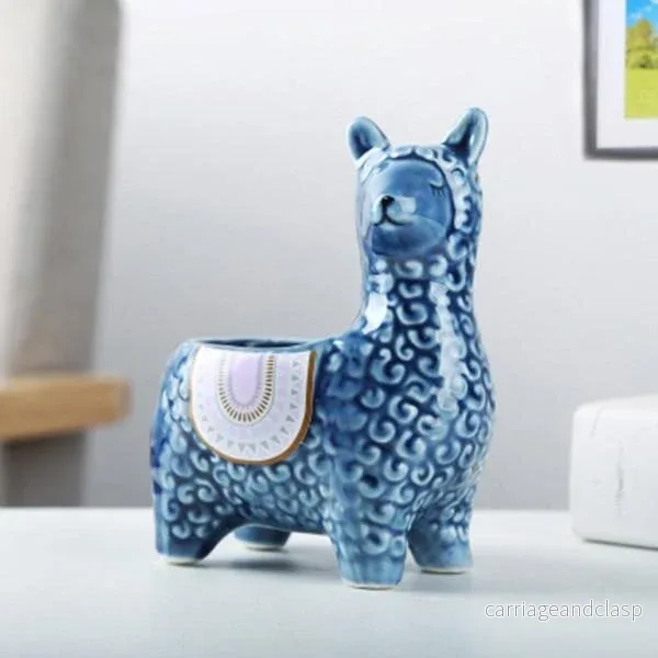 Alpaca Keramisk Suckulenta Kruka | Veska