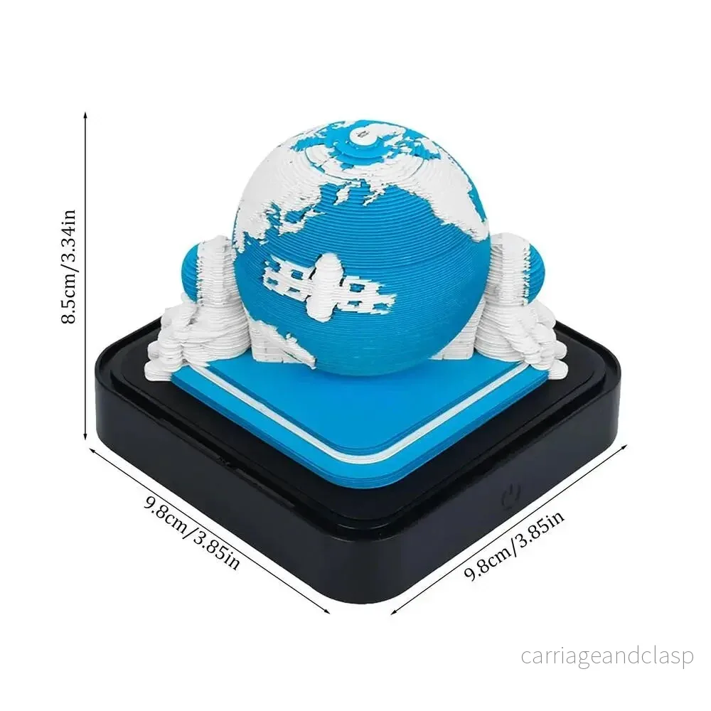 3D Jorden Vandrare Kalender Anteckningsblock | Veska 3D Jorden Vandrare Kalender Anteckningsblock | Veska