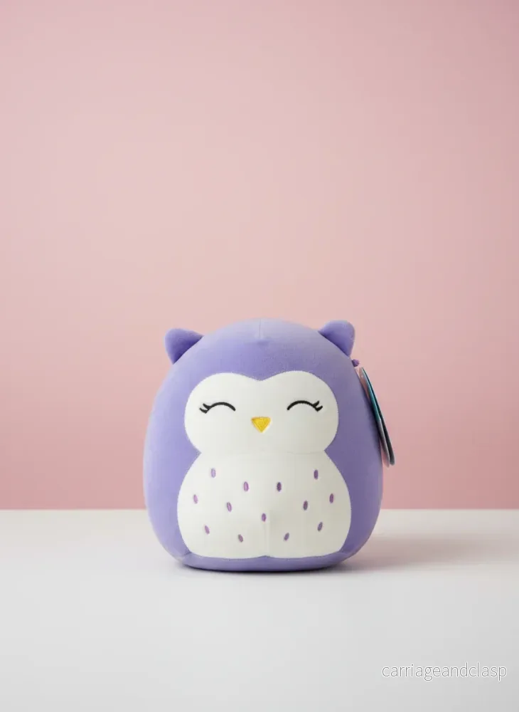 Mjukisdjur Uggla Lila – Kawaii Plushie