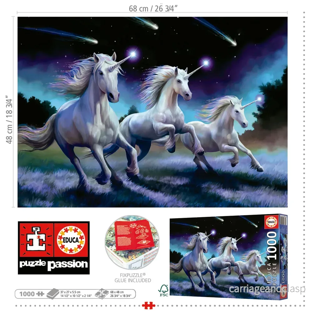 Educa® - 1000 Shooting Stars, Anne Stokes - Bild 3