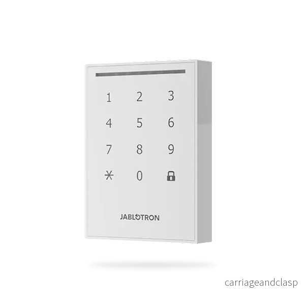 Jablotron JA-121E-WH utomhuskontroll med läsare vit