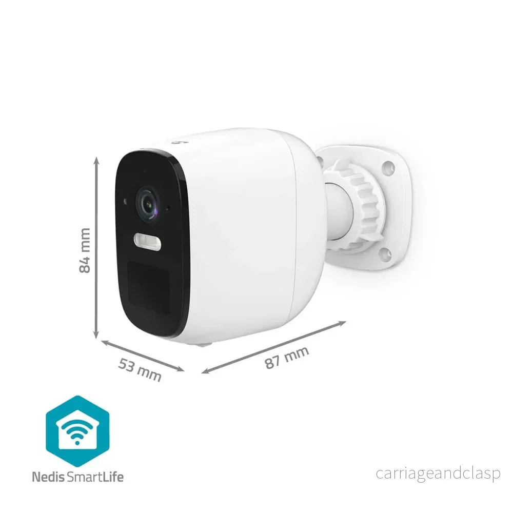 Nedis Wi-Fi Smartlife 4MP IP-kamera för utomhusbruk Vattentålig - Bild 3