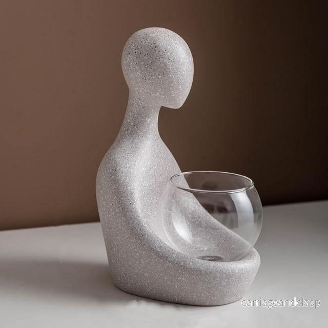 GlowVeskaoom Belyst hydroponisk vas med modern elegans | Veska - Bild 3