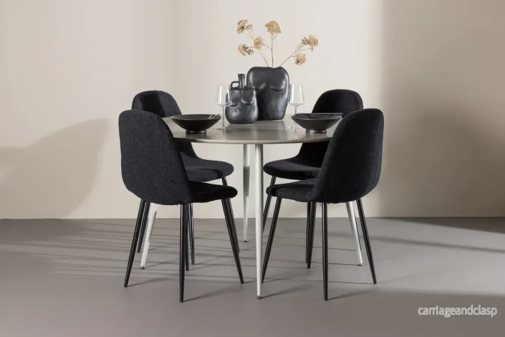 Polar & Plaza Matgrupp Svart/Beige Polar & Plaza Matgrupp Svart/Beige