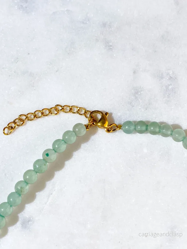 Grön Aventurin Halsband - Bild 2
