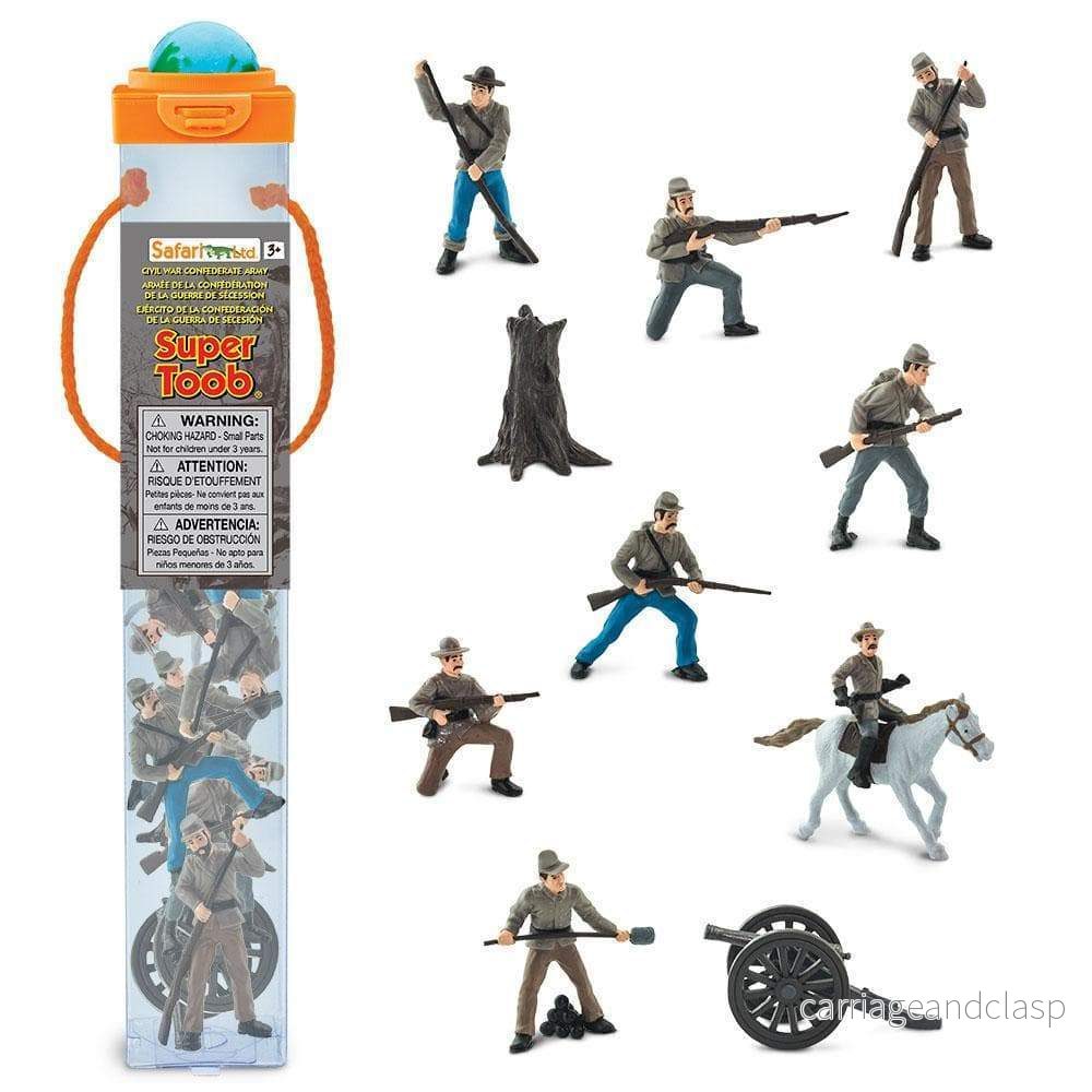Safari Ltd – Civil War Confederate Army Super TOOB® Safari Ltd – Civil War Confederate Army Super TOOB®