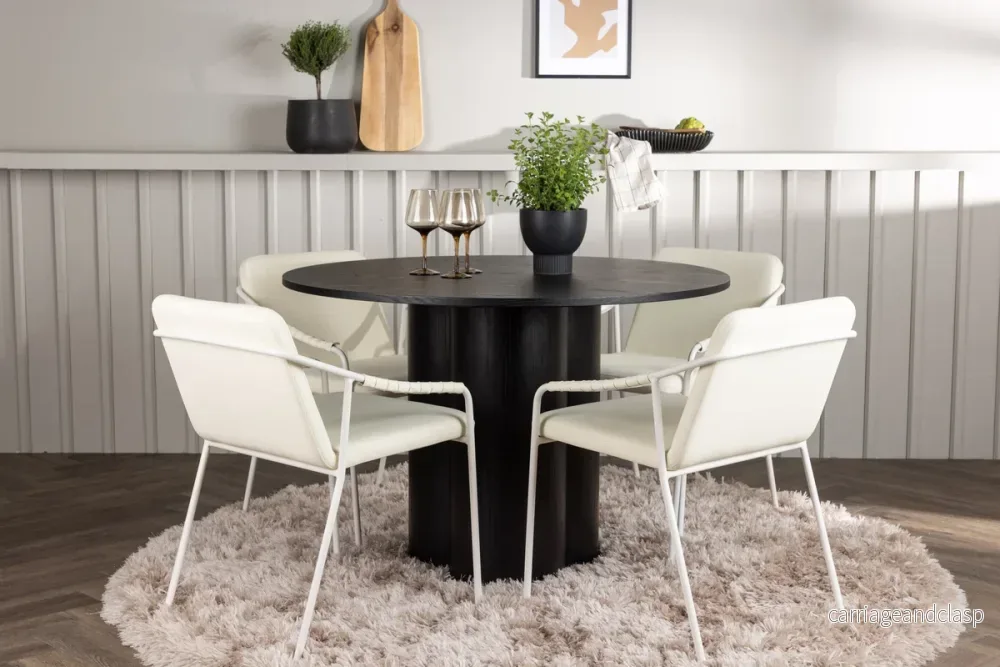 Olivia & Tvist Matgrupp Svart/Beige Olivia & Tvist Matgrupp Svart/Beige