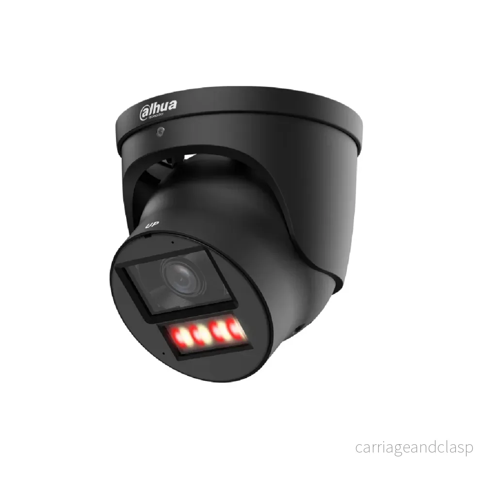Dahua HDW5859H-ASE-PV-PRO Svart, 8 MP/4K, WizMind, WizColor, Tioc AI-funktioner, dubbla mikrofoner