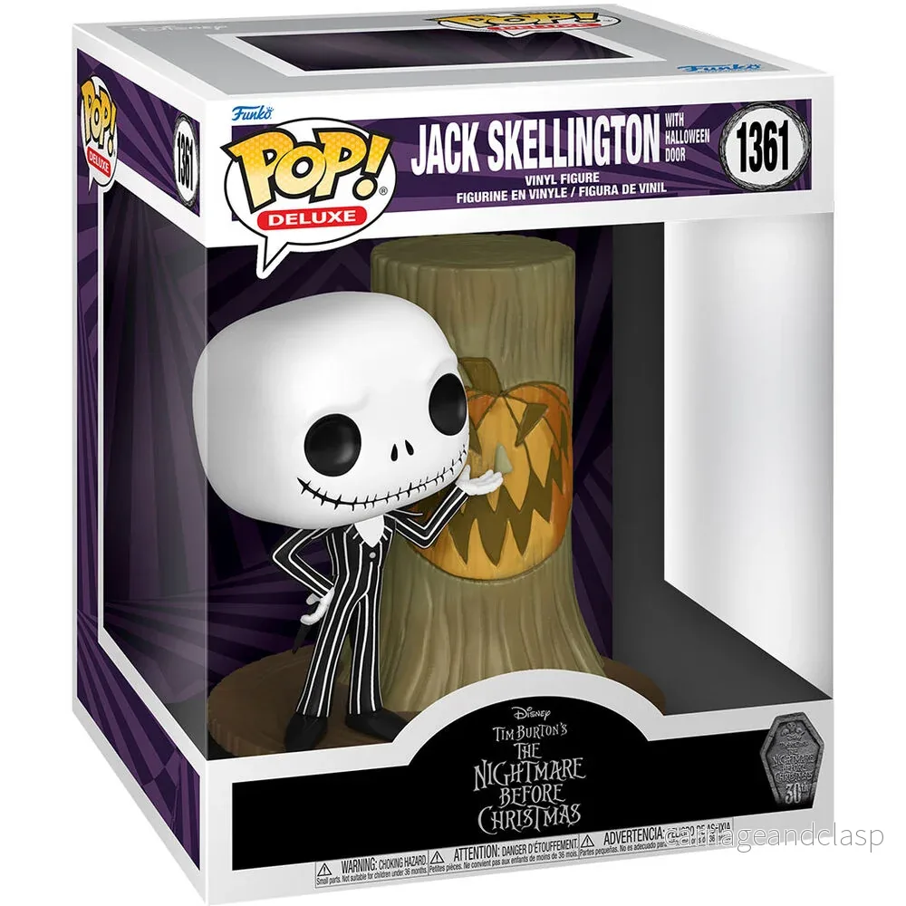 Funko POP Deluxe! Disney: Nightmare Before Christmas - 30th Anniversary With Halloween Door