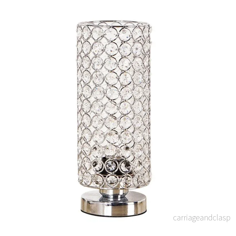 Crystal Table Lamp - Modern Night Light with Chrome Finish | Veska - Bild 2