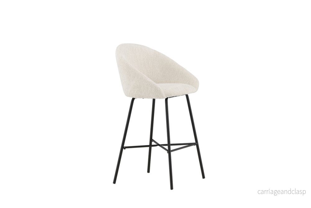 Velvet Barstolar 2-pack Vit - Bild 3