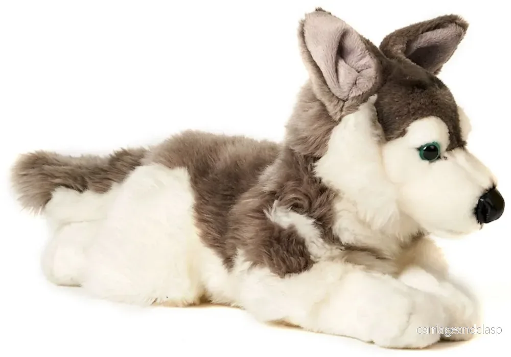 Uni Toys - Husky (Liggande) Gosedjur - Bild 2