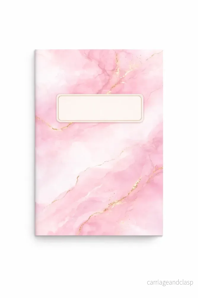 Blush Marble Notebook